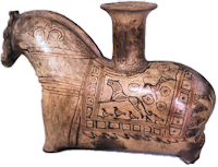 Pferderhyton aus Maku oder Susa