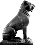 Hundestatue aus Persepolis