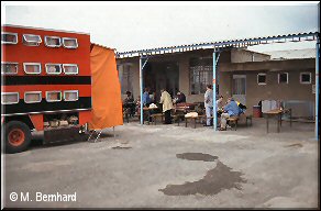 Das Rotel-Camp bei Teheran